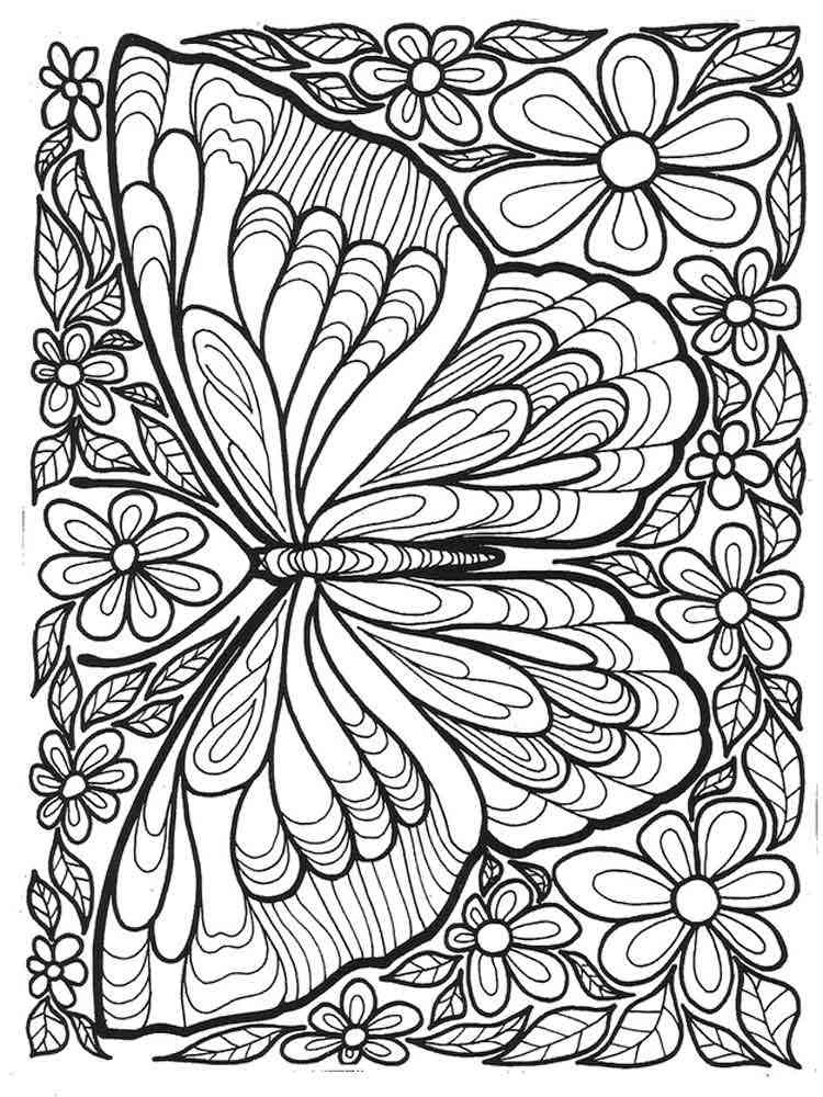 Art Therapy coloring pages for adults Free Printable Art