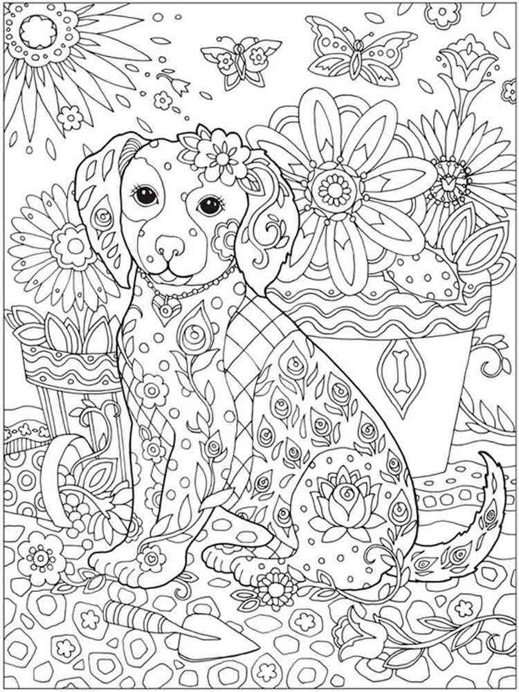 Detailed coloring pages for adults. Free Printable Detailed coloring pages.
