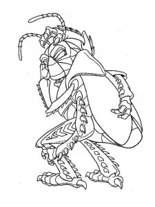 A Bug's Life coloring page 1 - Free printable