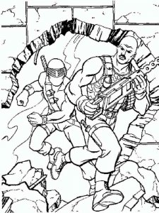 Action Man coloring page 11 - Free printable