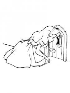 Alice in Wonderland coloring page 33 - Free printable
