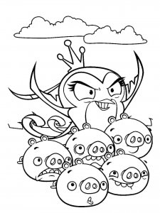 Angry Birds coloring page 58 - Free printable