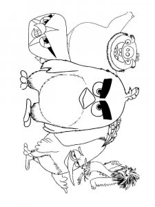 Angry Birds coloring page 63 - Free printable