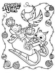 Animal Jam coloring page 12 - Free printable