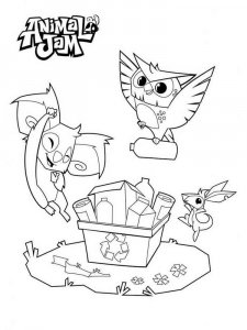 Animal Jam coloring page 30 - Free printable
