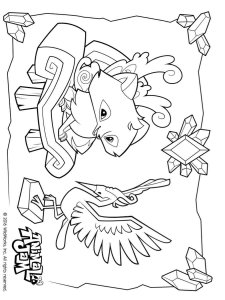 Animal Jam coloring page 37 - Free printable