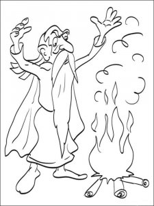 Asterix and Obelix coloring page 24 - Free printable