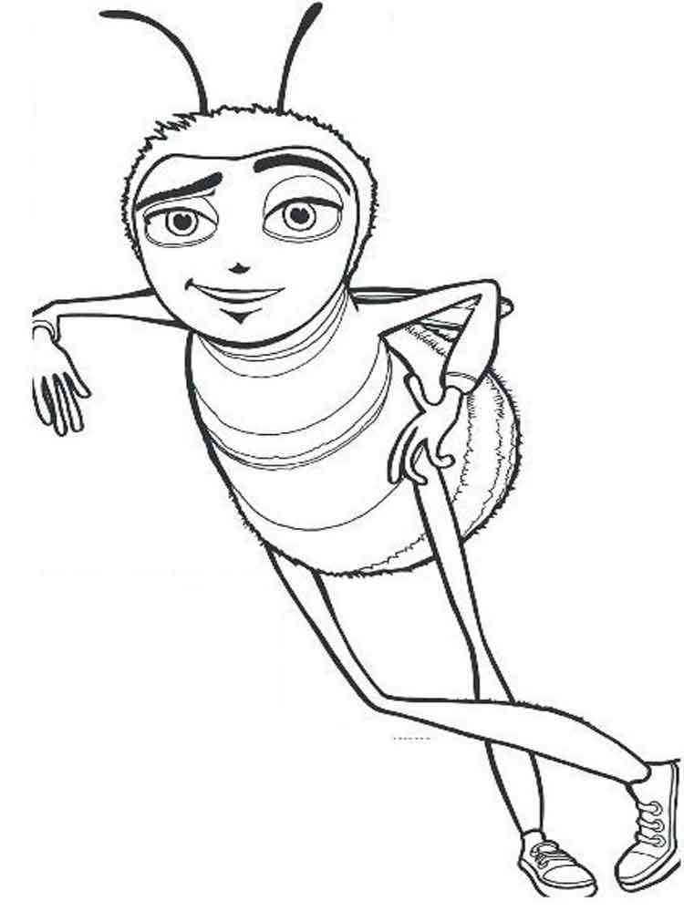 Bee Movie Coloring Pages Download Print 8 Planes