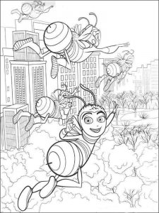 Bee Movie coloring page 11 - Free printable