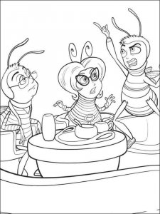 Bee Movie coloring page 14 - Free printable