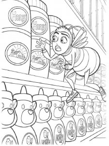 Bee Movie coloring page 15 - Free printable