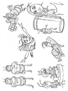 Bee Movie coloring page 2 - Free printable