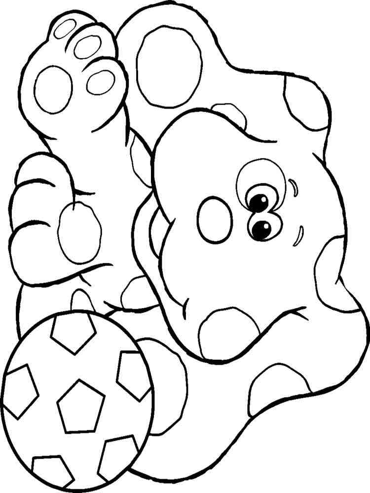 magenta from blues clues coloring pages - photo #8