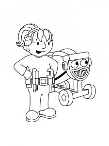 Bob the Builder coloring page 12 - Free printable