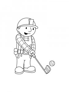 Bob the Builder coloring page 14 - Free printable