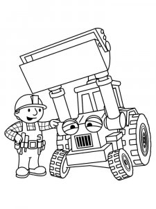 Bob the Builder coloring page 16 - Free printable