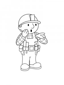 Bob the Builder coloring page 17 - Free printable