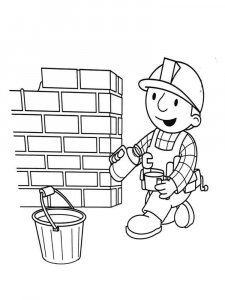 Bob the Builder coloring page 2 - Free printable