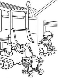 Bob the Builder coloring page 24 - Free printable