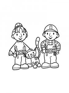 Bob the Builder coloring page 27 - Free printable