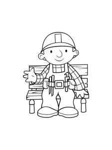Bob the Builder coloring page 28 - Free printable