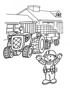 Bob the Builder coloring page 3 - Free printable