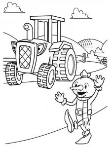 Bob the Builder coloring page 31 - Free printable