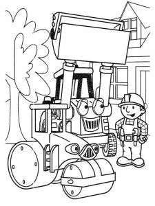 Bob the Builder coloring page 32 - Free printable