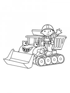 Bob the Builder coloring page 38 - Free printable