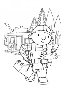 Bob the Builder coloring page 39 - Free printable