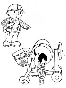 Bob the Builder coloring page 40 - Free printable