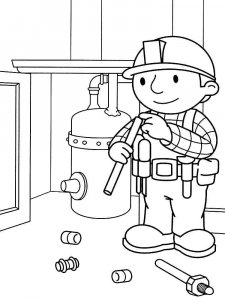 Bob the Builder coloring page 46 - Free printable