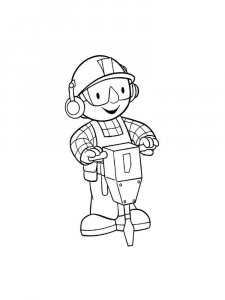 Bob the Builder coloring page 47 - Free printable