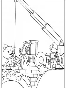 Bob the Builder coloring page 6 - Free printable