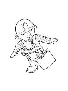 Bob the Builder coloring page 8 - Free printable