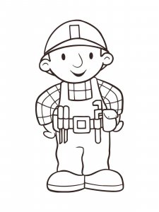 Bob the Builder coloring page 48 - Free printable