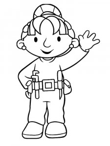 Bob the Builder coloring page 57 - Free printable
