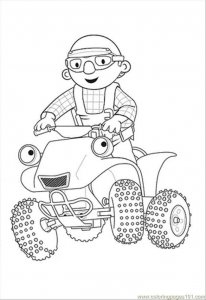 Bob the Builder coloring page 62 - Free printable