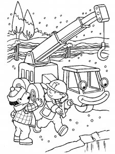 Bob the Builder coloring page 52 - Free printable