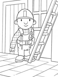 Bob the Builder coloring page 55 - Free printable