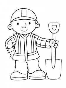 Bob the Builder coloring page 56 - Free printable