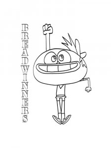 Breadwinners coloring page 7 - Free printable