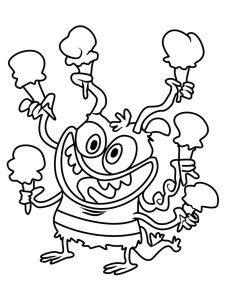 Bunsen Is a Beast coloring page 5 - Free printable