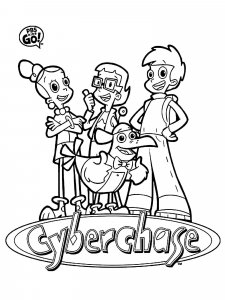 Cyberchase coloring page 12 - Free printable