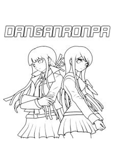 Danganronpa coloring page 33 - Free printable