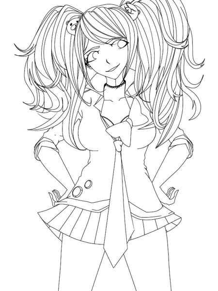 Danganronpa Coloring Pages