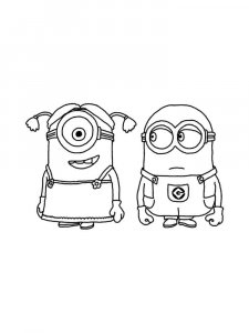 Despicable Me coloring page 16 - Free printable