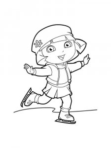 Dora the Explorer coloring page 61 - Free printable