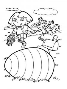 Dora the Explorer coloring page 47 - Free printable