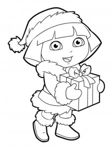 Dora the Explorer coloring page 37 - Free printable